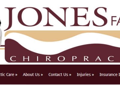 Jones Family Chiropractic Redesign