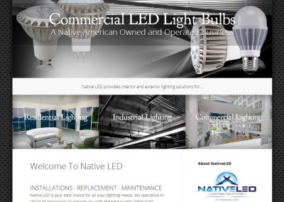 Native LED Website