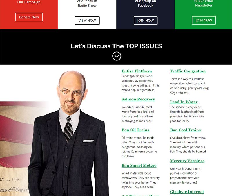 James Robert Deal Candidate For Governor